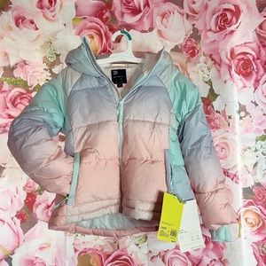 Short Puffer Jacket girls size 6
